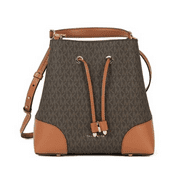 Michael Kors Mercer Gallery Ladies Medium Two Tone Canvas Bucket Bag 30F9GZ5L6B-252