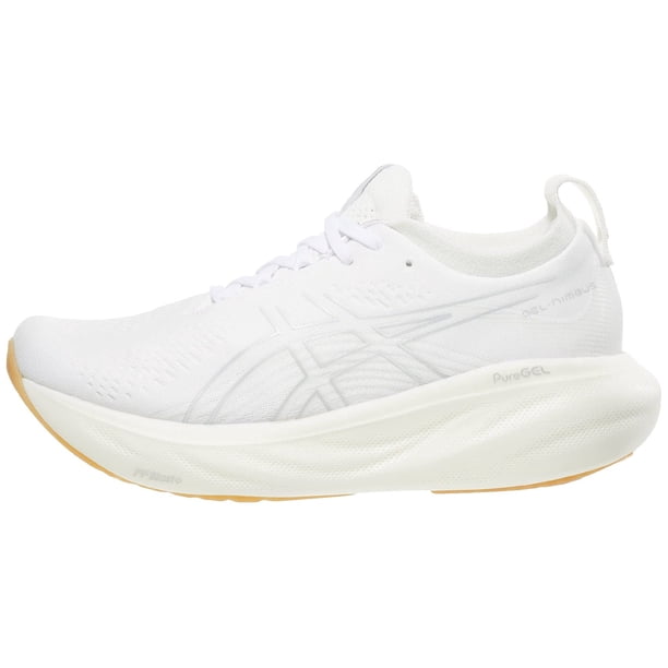 Zapatillas para correr ASICS Gel-Nimbus 25 para mujer blanco talla 13