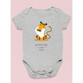 thumbnail image 3 of Adventures Begin Now Cute Tiger Bodysuit Infant -Image by Shutterstock,  12 Months, 3 of 4