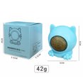 thumbnail image 1 of Catnip Ball Cat Rotation Silvervine Limpieza de dientes Juguetes interactivos (Azul) Likrtyny Para estrenar, 1 of 7