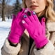 thumbnail image 4 of Guantes de Invierno Tejidos, Adornos de Cristal de Colores Variados, Mitones de Ganchillo de Dedo Completo con Buena Elasticidad para Niñas, Niños, Mujeres, 4 of 7