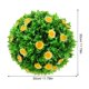 thumbnail image 2 of TABLETREANDS Bola Floral Artificial Simulada Con Margaritas Para De Interiores Y Exteriores, 2 of 6