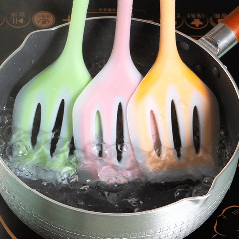 Cheap Food Grade Silicone Slotted Turner Nonstick Hollow Design Kitchen  Utensils Spatula for Cooking