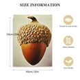 thumbnail image 2 of ONETECH Food Nuts Acorn Art Room Aesthetics Posters Canvas Bedroom Sports Office Decoration Gifts Wall Art Printing, 2 of 5