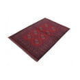 thumbnail image 6 of Hand Knotted Afghan Khal Muhammadi Wool Rug - 3'6'' x 5'0'', 6 of 7