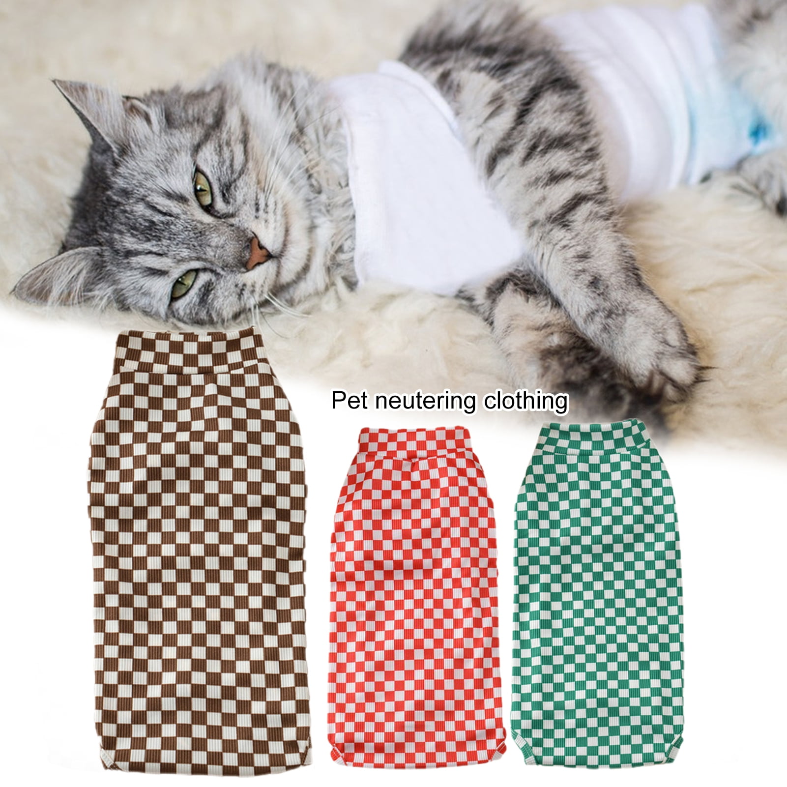 Bobasndm Pet Recovery Suit Good Breathability High Elasticity