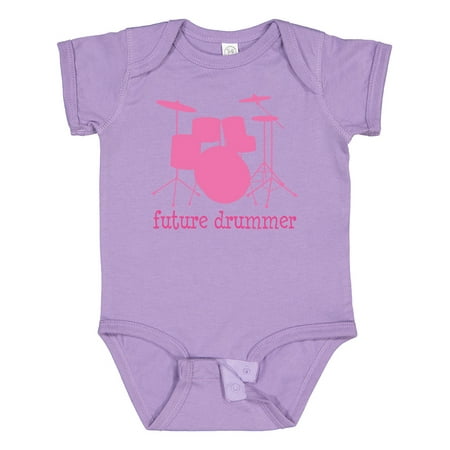 

Inktastic Future Drummer Girls Gift Baby Girl Bodysuit