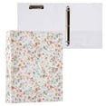 thumbnail image 6 of Three Ring Binder Smaller Flowers 1.5 Inch Round Binder D-Rings for Office Supplies and More, 6 of 10