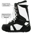 thumbnail image 3 of Alpine Swiss Men's Snowboard Boots | Waterproof, Custom-Fit Liner, Medium Flex for All-Mountain Riding, Winter Snow Boots, 3 of 7