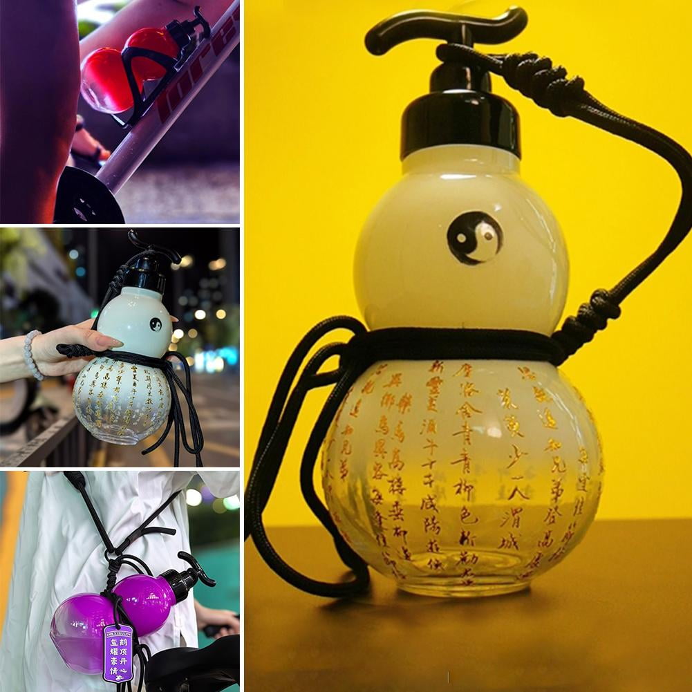 Natural Gourd Water Bottle With Roped Cap – 300ml/500ml Leakproof Travel & Sports Bottle - View #4