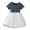 Blue, variant on Fsqjgq Baby Girl Clothes Easter Outfit for Toddler Girl Holiday Spring Dresses Yellow Girls' Summer Dress 2024 New Children's Dress Summer Princess Dress Little Girl Skirt Short Sleeves 80