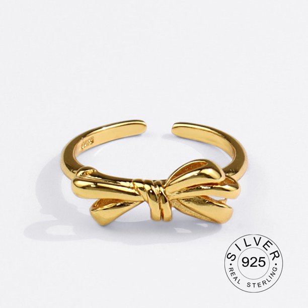 Anillos de Plata de Ley 925 auténtica para Mujer, Anillos de Compromiso redondos abiertos de circonita vintage, joyería de plata 925, Anillos para Mujer