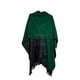 thumbnail image 5 of CAPA PONCHO CON FLECOS - MARQUESINA NEGRO/VERDE, 5 of 5
