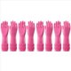 thumbnail image 1 of 4 Pares de Guantes de Goma para Limpieza de Lavavajillas, Guantes de Cocina Impermeables Reutilizables, Antideslizantes, S, 1 of 5