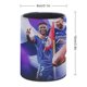 thumbnail image 2 of Jude Bellingham-theme Cylinder Pen Holder Pencil Organizer with Flannel Lining PVC Leather Material Cardboard Base for study work 10*8CM, 2 of 6