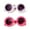 Style1, variant on 2Pcs Baby Sunglasses,Daisy Flower Design Toddler Sunglasses Age 2-4,Cute Trendy Design Infant Sunglasses,Style2