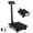 Black, variant on 660lbs Weight Computing Digital Scale Floor Platform Scale for Weighing Luggage Package Shipping Mailing Postal Scale with Accurate LB/KG Price Calculator, High-Definition Display (Silver)