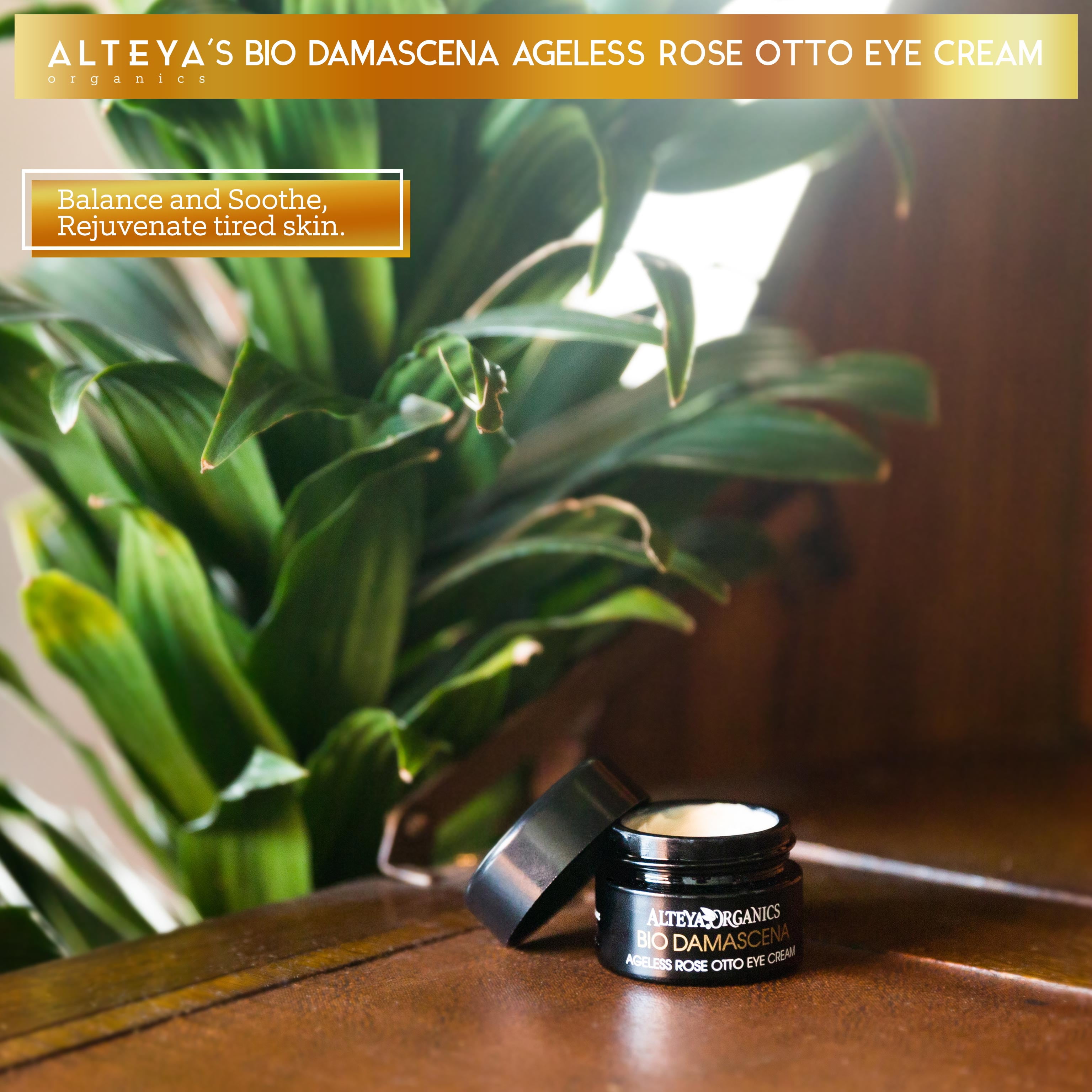 Alteya Organics Bio Damascena Anti-Wrinkle Eye Contour Cream