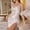White, variant on Naittoop Women's Satin Silk Nightgown Sexy Cowl Neck Lingerie Lace Chemise Spaghetti Straps Slit Nightie Sleepwear Nightdress