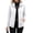 White, variant on Sorvello Women's Full Zip Up Cardigan Sweater Lightweight Casual Long Sleeve Jackets with Pockets Army Green L