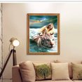thumbnail image 3 of 5D Diamond Painting Beauty Tiger Acrylic Unframed, 3 of 5