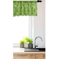 thumbnail image 3 of Ambesonne Trees Window Valance, Orange Trees Citrus Blossoms, 54" X 18", Lime Green Umber, 3 of 3