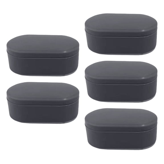 5Pcs Toilet Seat Stabilizers Anti-Vibration Pads Secure Bidet Fit Wobbling Bathroom Adhesive Mounting