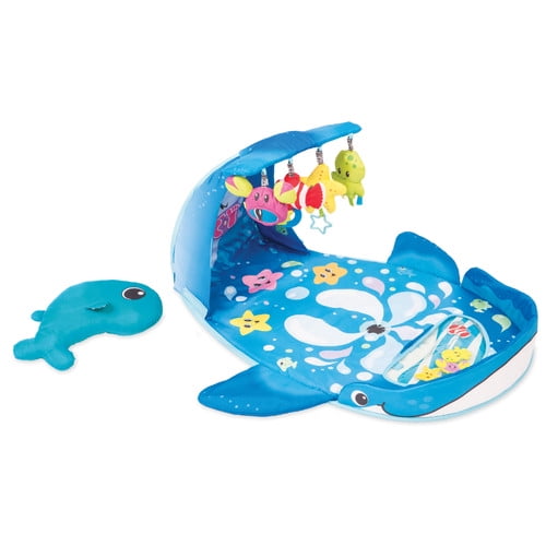 whale baby play mat