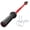 Black Red, variant on QinaQin Barbell Bar,2 Inch Weight Bars with 25 mm Knurled Grip for Strength Training,Home Gym Equipment,Black