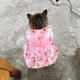 thumbnail image 2 of Floral vestido de perro lindo perro falda vestido de verano ropa de mascotas para cachorros pequeños gatos y Dios, 2 of 5