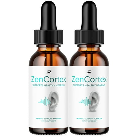 ZenCortex Healthy Ear Support Supplement – Zen Cortex Capsules Ear Ringing Relief, ZenCortex for Hearing Support, 2 Pack, 2 Month Supply