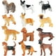 thumbnail image 1 of FELTECHELECTR 12 adornos de resina para perros en miniatura. Adornos de cachorros pequeños. Figuras de perro., 1 of 7