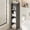 Iron-gray, variant on YQ JENMW 2-Tier Bookcase,Narrow Bookshelf Storage Organizer for Small Spaces,Bedroom,Office,White