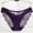 Dark Purple, variant on Women Sexy Panties Lace Seamless Intimate Soft Lingerie Knickers Bikini Underwear Briefs
