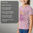 thumbnail image 6 of Girl's Nintendo Princess Peach Girls Rule  Graphic Tee Light Pink Small, 6 of 9