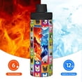 thumbnail image 5 of Fotbe Colorful Bulldog Pattern 18 Oz Sports Insulated Kettle Vacuum Cup Stainless Steel Travel Mug Cup Thermal Flask,Insulated Kettle for Cycling Gym Basketball Outdoor, 5 of 7