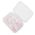 thumbnail image 3 of Fdit 6 Paires de Bouchons d'Oreilles en Coton Ciré Réduction de Bruit Protection Auditive Fournitures Imperméables Rose, Protecteur de Bouchons d'Oreilles, Bouchons d'Oreilles, 3 of 8