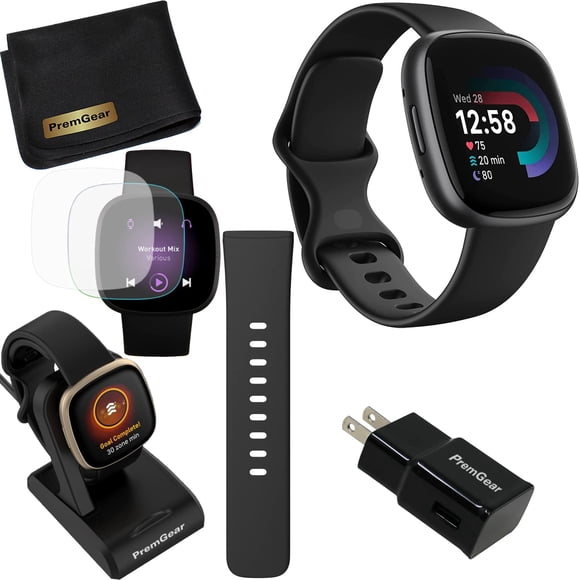 Reloj inteligente Fitbit Versa 4 Health Fitness con GPS, batería de 6 días