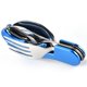 thumbnail image 4 of Juego de cubiertos para utensilios de camping (tenedor/cuchara/cuchillo), 1 paquete, azul, 11 Feliz Sencillez, 4 of 5