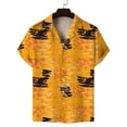 thumbnail image 2 of Camisa hawaiana de manga corta con estampado floral para hombre, camisas de solapa con estampado 3D de verano, camisas Y2k con botones, blusas de playa de gran tamaño, 2 of 5