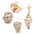 thumbnail image 4 of Colgantes con forma de concha marina Charm SUNNYCLUE, 10 unidades, cierres de mosquetón, 4 of 7