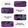thumbnail image 3 of WATERFLY Unisex Large Capacity Hiking with Bottle Holder Nylon Fanny Pack Waist Bag,Purple, 3 of 6