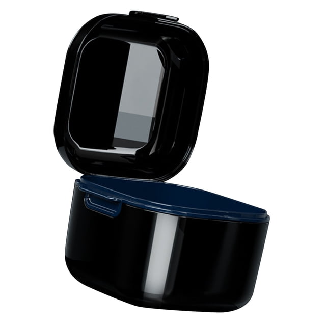 Taza para dentadura postiza, estuche para dentadura postiza Eliminación de manchas Estuche para baño para dentadura postiza Estuche para dentadura postiza Características líderes en su clase