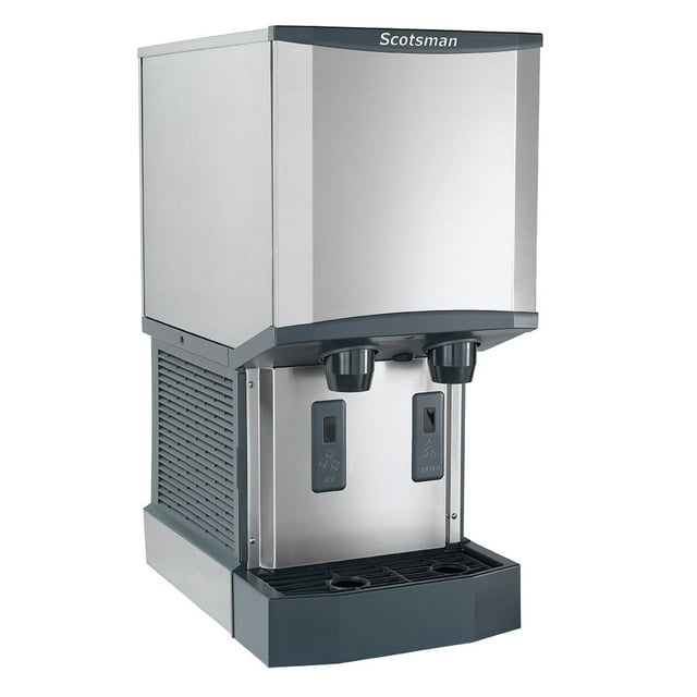 Scotsman HID312A-1 260 lb Countertop Nugget Ice & Water Dispenser - 12 lb Storage, Cup Fill, Touch-Free Dispensing, 115
