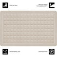 thumbnail image 5 of Better Homes & Gardens Gel Comfort Fallon Collection Vanilla Dream 20" x 32" Anti-Fatigue Kitchen Mat, 5 of 5