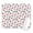 Dog Paw Heart, variant on 27x32cm Mouse Pad, Non-Slip Waterproof Rubber Base, Smooth Precise Desk Mat,Dog Paw Rainbow Black Pattern