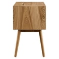 thumbnail image 3 of Modway Ember Wood Nightstand With USB Ports in Natural White, 3 of 9