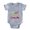 Heather Grey, variant on CafePress - Someoneinfloridalovesme - Cute Infant Baby Football Bodysuit
