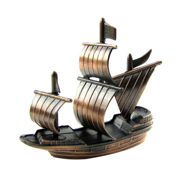 Bronze Metal Spanish Galleon Pirate Ship Pencil Sharpener Bronze Metal Spanish Galleon Pirate Ship Pencil Sharpener