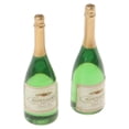 thumbnail image 2 of 1/12 casa de muñecas miniatura botellas juguete Pub Bar decoración cocina verde , Verde, 2 of 8
